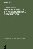 Formal Aspects of Phonological Description (eBook, PDF)