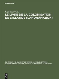 Cover Le livre de la colonisation de l'Islande (Landnámabok) (eBook, PDF)