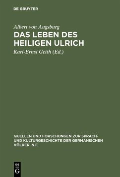 Cover Das Leben des Heiligen Ulrich (eBook, PDF)
