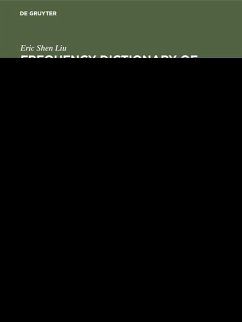 Cover Frequency Dictionary of Chinese Words (eBook, PDF)