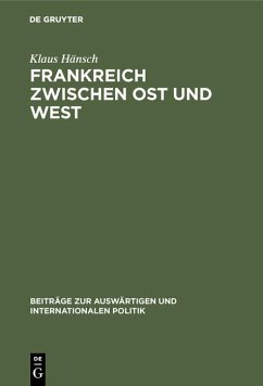 Cover Frankreich zwischen Ost und West (eBook, PDF)