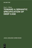 Toward a Semantic Specification of Deep Case (eBook, PDF)