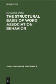 The structural basis of word association behavior (eBook, PDF)