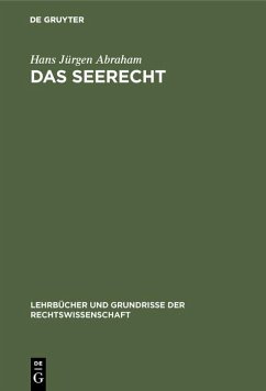 Cover Das Seerecht (eBook, PDF)