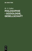 Philosophie - Soziologie, Gesellschaft (eBook, PDF)