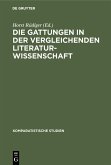 Die Gattungen in der vergleichenden Literaturwissenschaft (eBook, PDF)
