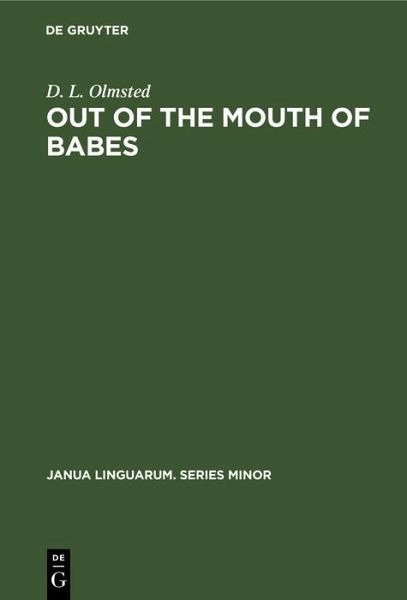 Out of the Mouth of Babes (eBook, PDF) Out of the Mouth of Babes (eBook, PDF)