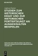 Studien zum historischen Essay und zur... - Bild 1