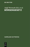 Börsengesetz (eBook, PDF)