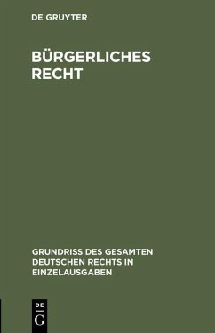 Cover Bürgerliches Recht (eBook, PDF)