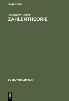 Cover Zahlentheorie (eBook, PDF)