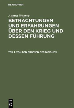 Von den großen Operationen (eBook, PDF) - Wagner, August