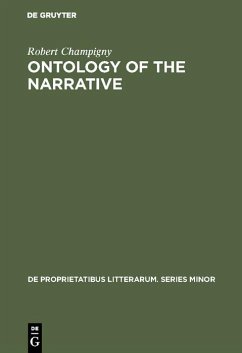 Cover Ontology of the narrative (eBook, PDF)