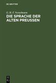 Die Sprache der alten Preußen (eBook, PDF)