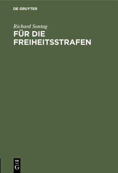 Cover Für die Freiheitsstrafen (eBook, PDF)