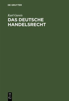 Cover Das deutsche Handelsrecht (eBook, PDF)