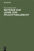 Beiträge zur Lehre vom Pflichttheilsrecht (eBook, PDF)