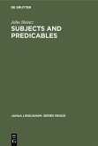 Subjects and Predicables (eBook, PDF)