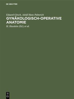 Gynäkologisch-operative Anatomie (eBook, PDF) - Gitsch, Eduard; Palmrich, Adolf Hans