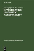 Investigating Linguistic Acceptability (eBook, PDF) Investigating Linguistic Acceptability (eBook, PDF)