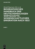 Biographisches Handbuch der deutschsprachigen wirtschaftswissenschaftlichen Emigration nach 1933 (eBook, PDF)