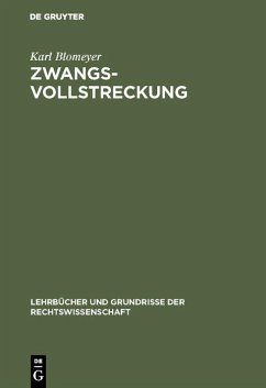 Cover Zwangsvollstreckung (eBook, PDF)
