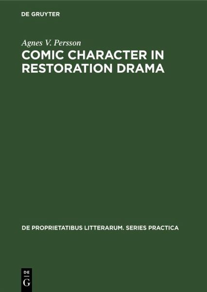 Comic character in Restoration drama (eBook, PDF)
