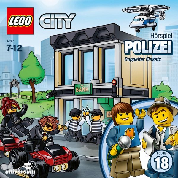 LEGO City: Folge 18 - Polizei - Doppelter Einsatz (MP3-Download) - Hörbuch  bei bücher.de runterladen