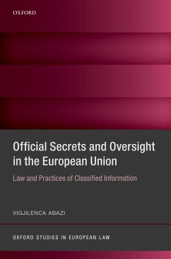 Cover Official Secrets and Oversight in the EU (eBook, PDF)