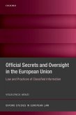 Official Secrets and Oversight in the EU (eBook, ePUB)