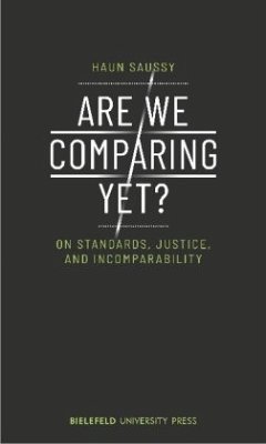 Are We Comparing Yet? - Saussy, Haun