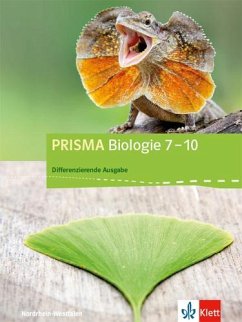 Cover PRISMA Biologie 7-10. Schulbuch Klasse 7-10. Differenzierende Ausgabe Nordrhein-Westfalen