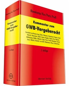 Kommentar zum GWB-Vergaberecht