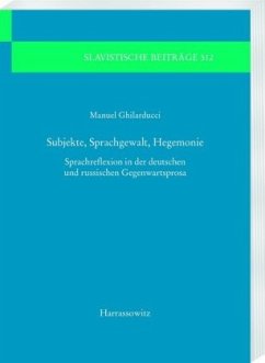 Subjekte, Sprachgewalt, Hegemonie - Ghilarducci, Manuel