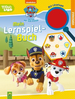Paw Patrol Mein Lernspielbuch mit Löselupe - Schwager & Steinlein Verlag