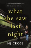 What She Saw Last Night (eBook, ePUB)