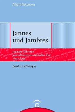 Jannes und Jambres (eBook, PDF) - Pietersma, Albert