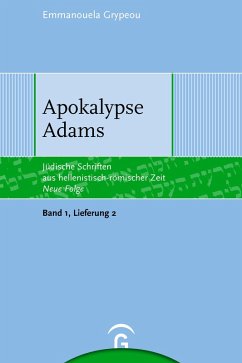 Apokalypse Adams (eBook, PDF) - Grypeou, Emmanouela