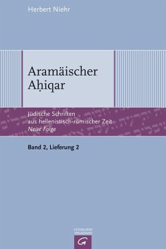 Aramäischer Ahiqar (eBook, PDF) Cover Aramäischer Ahiqar (eBook, PDF)
