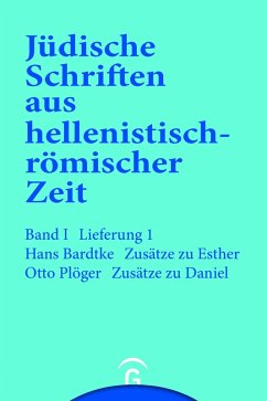 Cover Zusätze zu Esther. Zusätze zu Daniel (eBook, PDF)