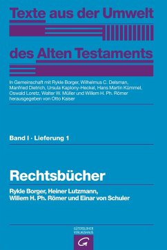 Rechtsbücher (eBook, PDF) - Borger, Rykle; Lutzmann, Heiner; Römer, Willem H. Ph.; Schuler, Einar von