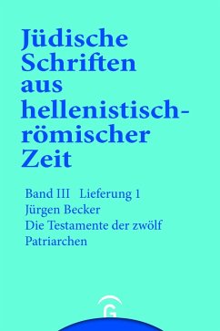 Die Testamente der zwölf Patriarchen (eBook, PDF) - Becker, Jürgen