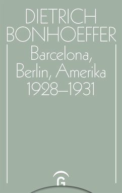 Barcelona, Berlin, Amerika 1928-1931 (eBook, PDF)