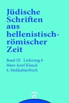 4. Makkabäerbuch (eBook, PDF) - Klauck, Hans-Josef