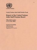 Report of the United Nations Joint Staff Pension Board (eBook, PDF)