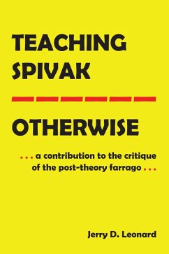 Teaching Spivak-Otherwise (eBook, PDF) - Leonard, Jerry D.