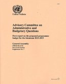 Advisory Committee on Administrative and Budgetary Questions (eBook, PDF)