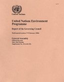 United Nations Environment Programme Report of the Governing Council (eBook, PDF)