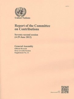 Report of the Committee on Contributions (eBook, PDF)