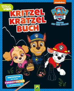 Image of Paw Patrol Kritzel-Kratzel-Buch Für Kinder Ab 4 Jahren - Schwager & Steinlein Verlag, Kartoniert (TB)